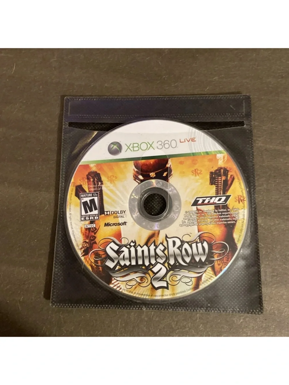 Lot of 11 Disc Only XBox 360 Games No Cases Manuals GTA Halo Saints Row